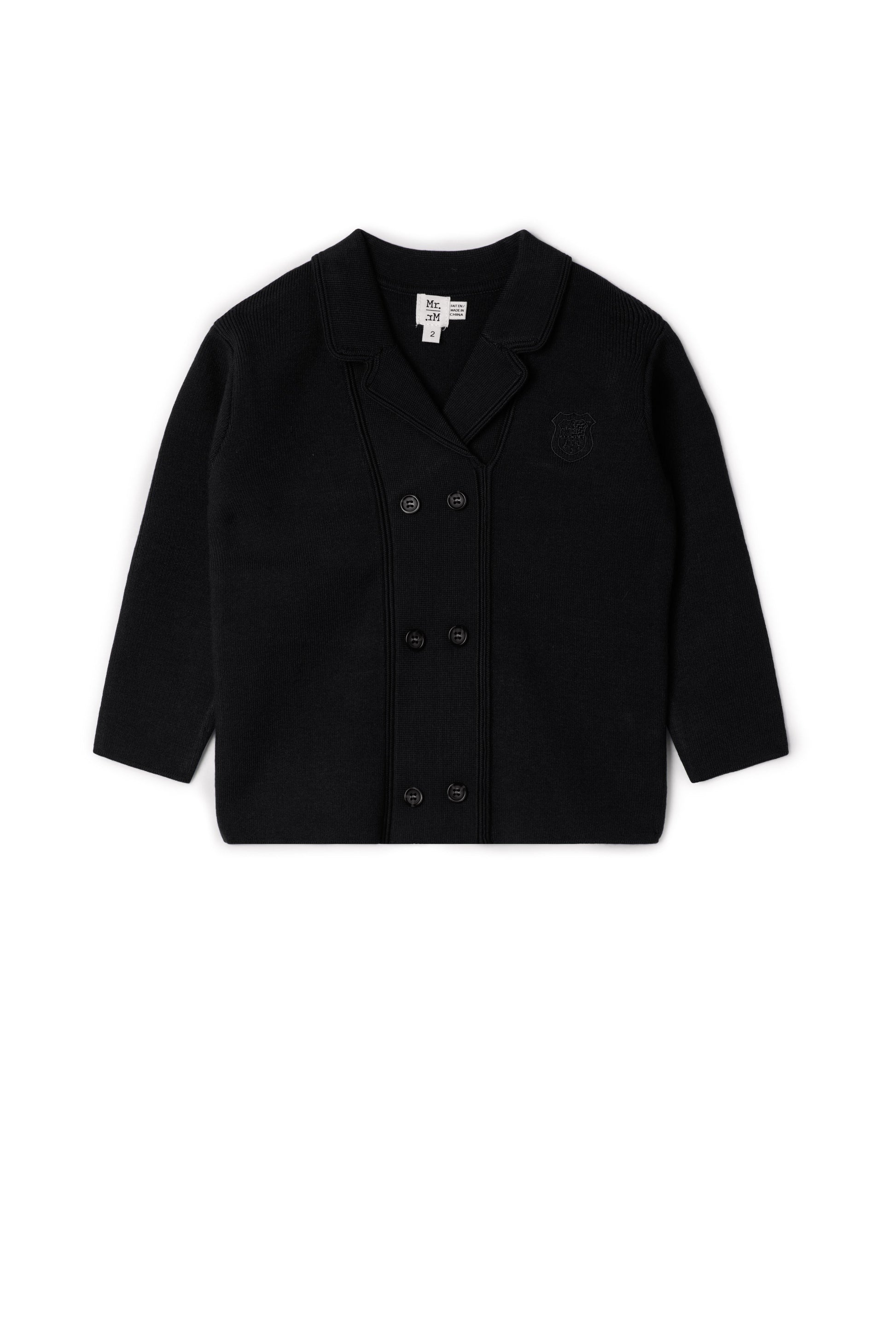 Double Breasted Blazer Black