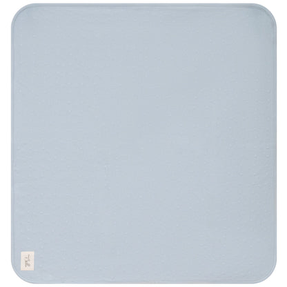 Puff Print Blanket Blue Mist One Size