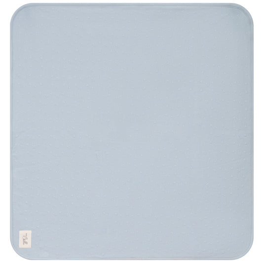 Puff Print Blanket Blue Mist One Size
