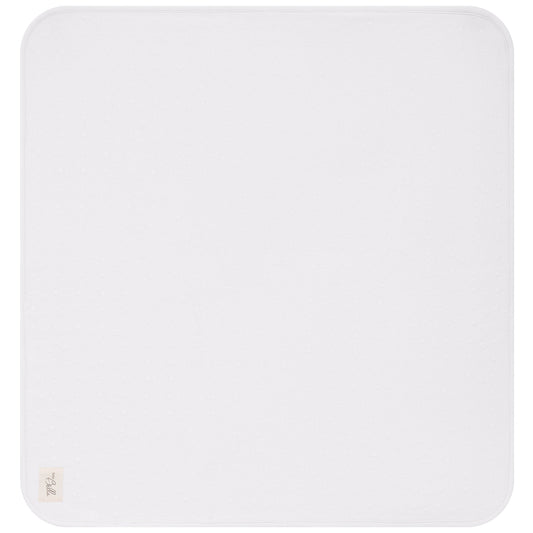 Puff Print Blanket White One Size