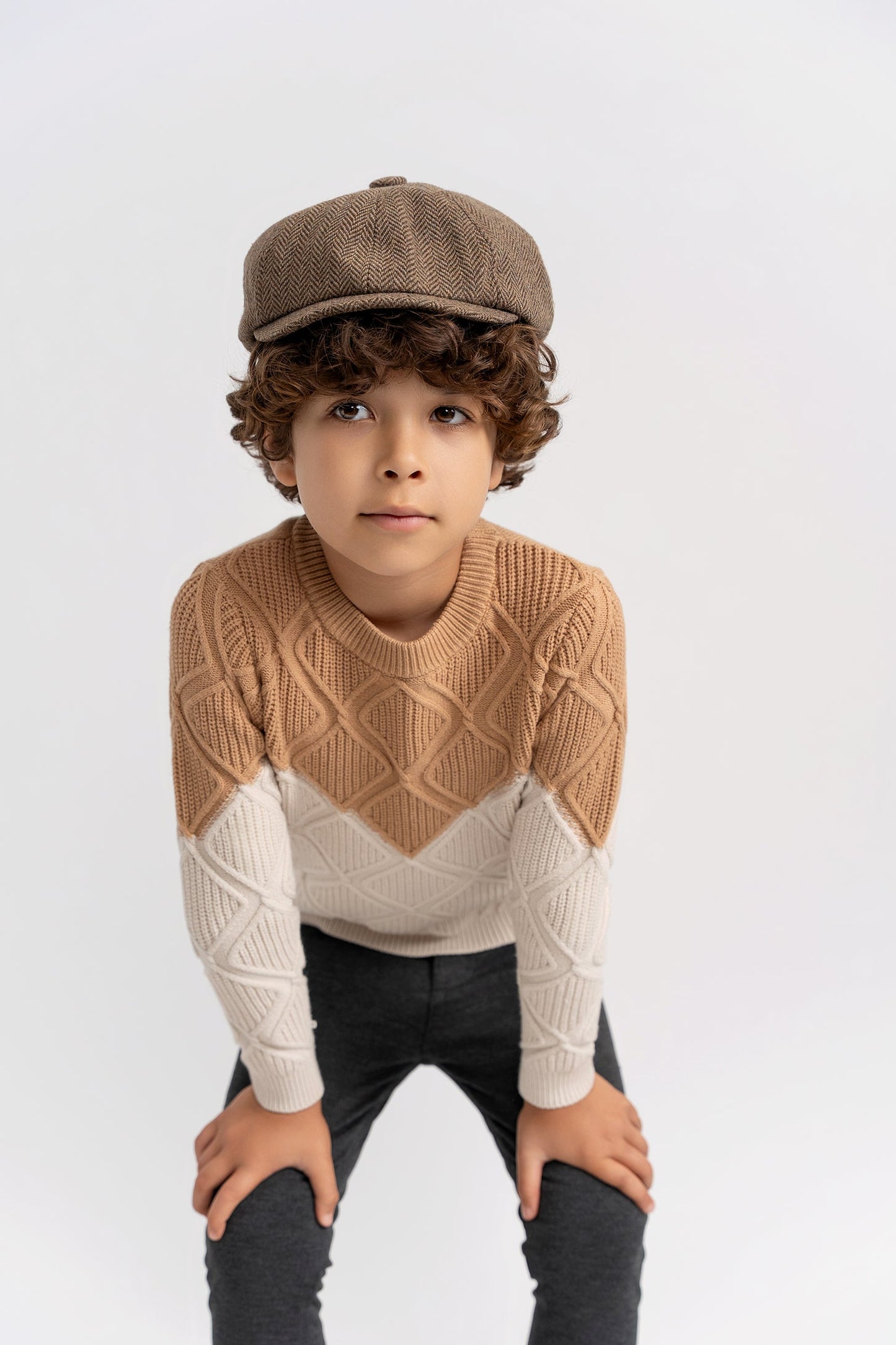 Diamond Knit Sweater