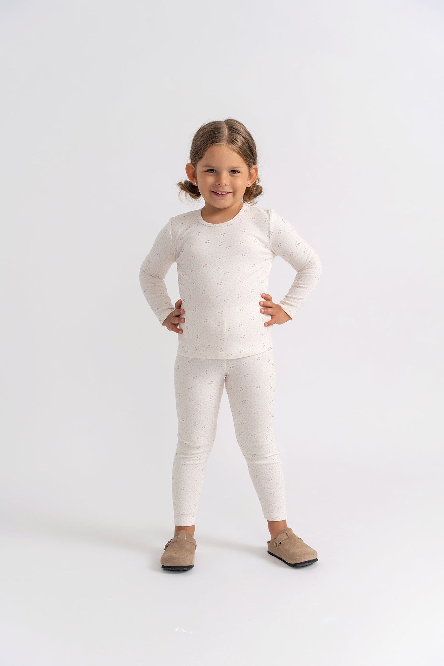 Branch and Cherry Print Set