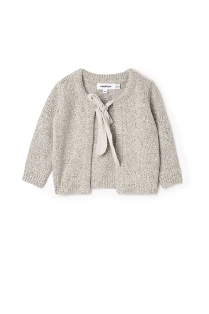 Mix Knit Cardigan Grey Mix