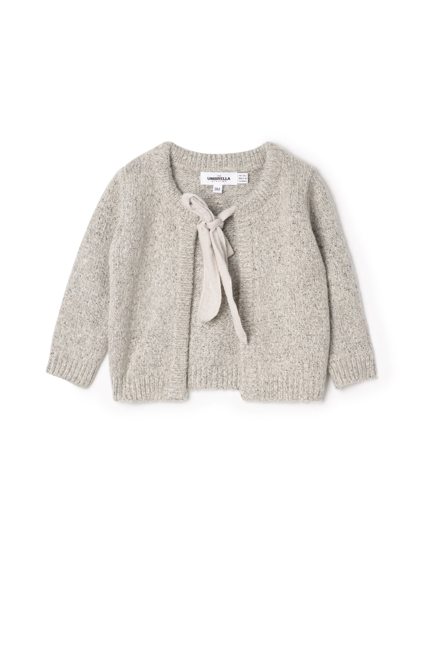 Mix Knit Cardigan Grey Mix