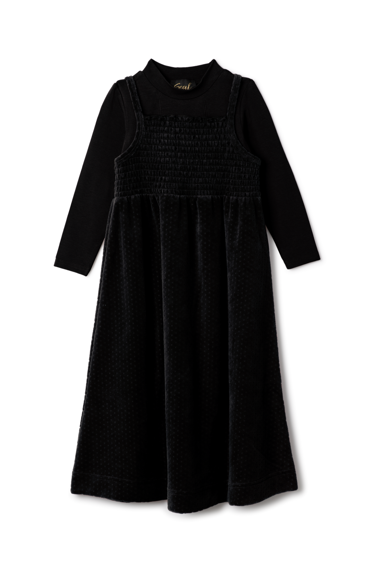 Dotted Velour Robe Twilight Mauve