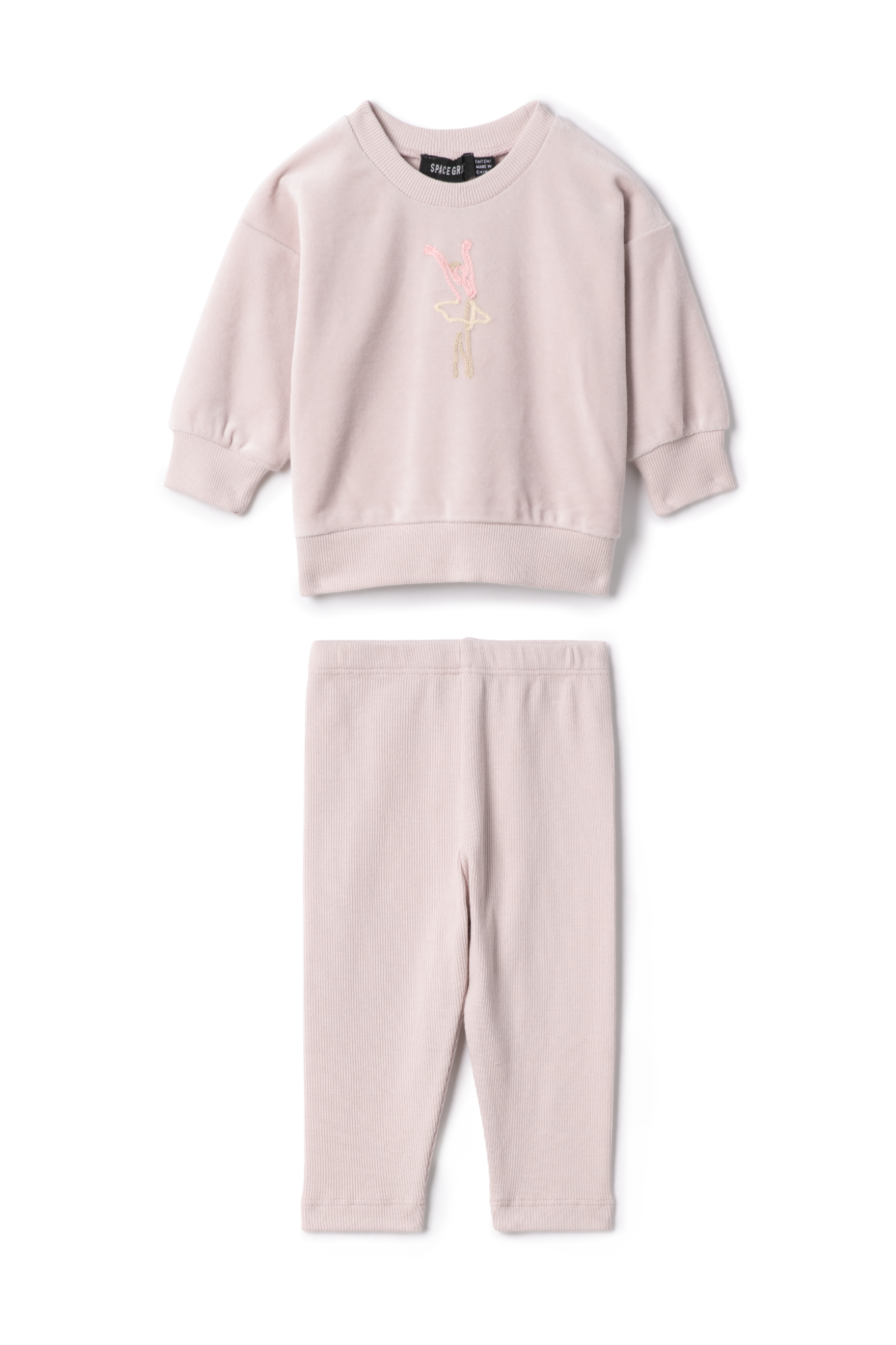 Ballerina Embroidered Set Primrose