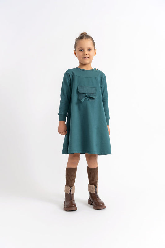 Corduroy Pocket Dress