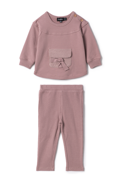 Corduroy Pocket Set Twilight Mauve