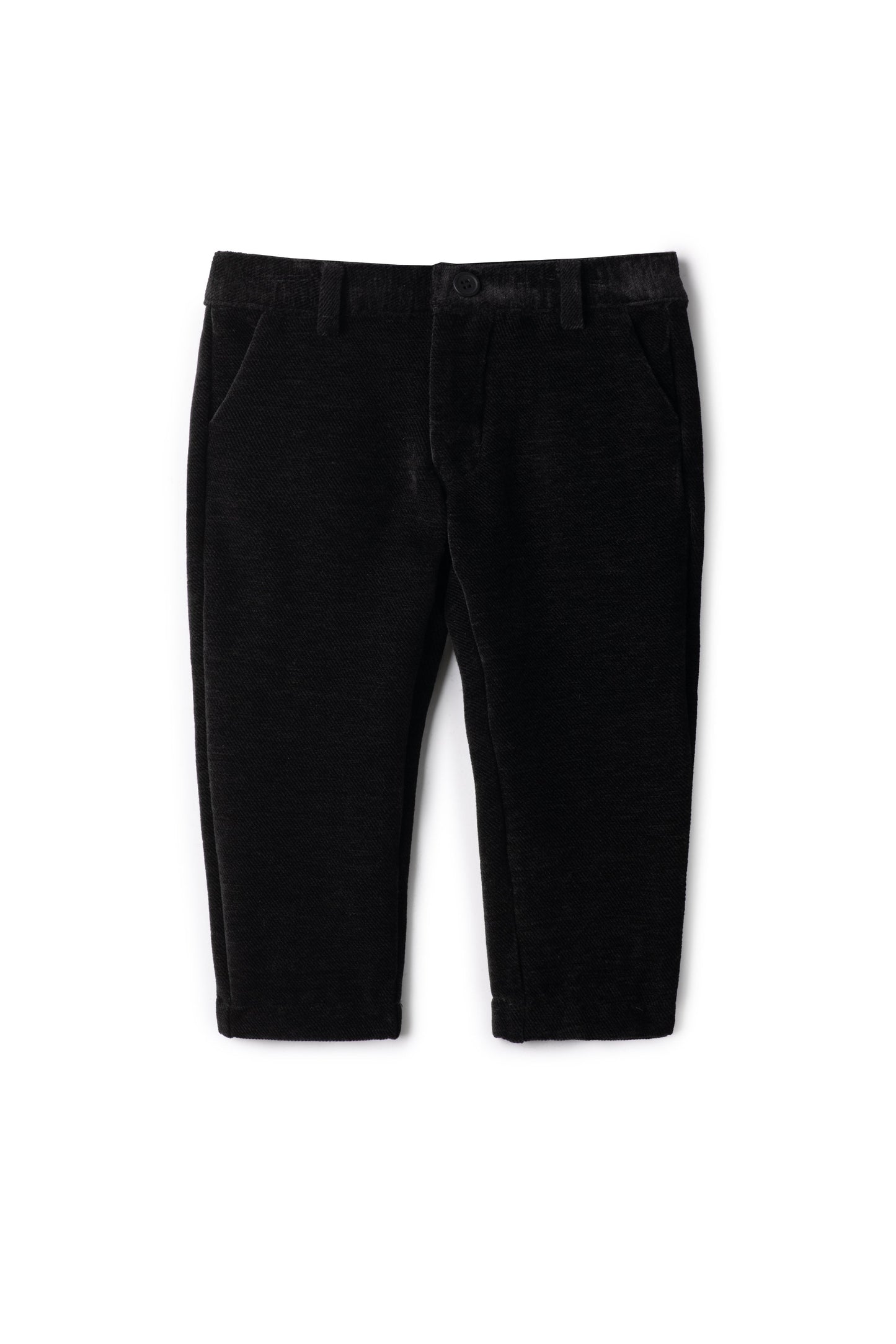 Velvet Dress Pants Black