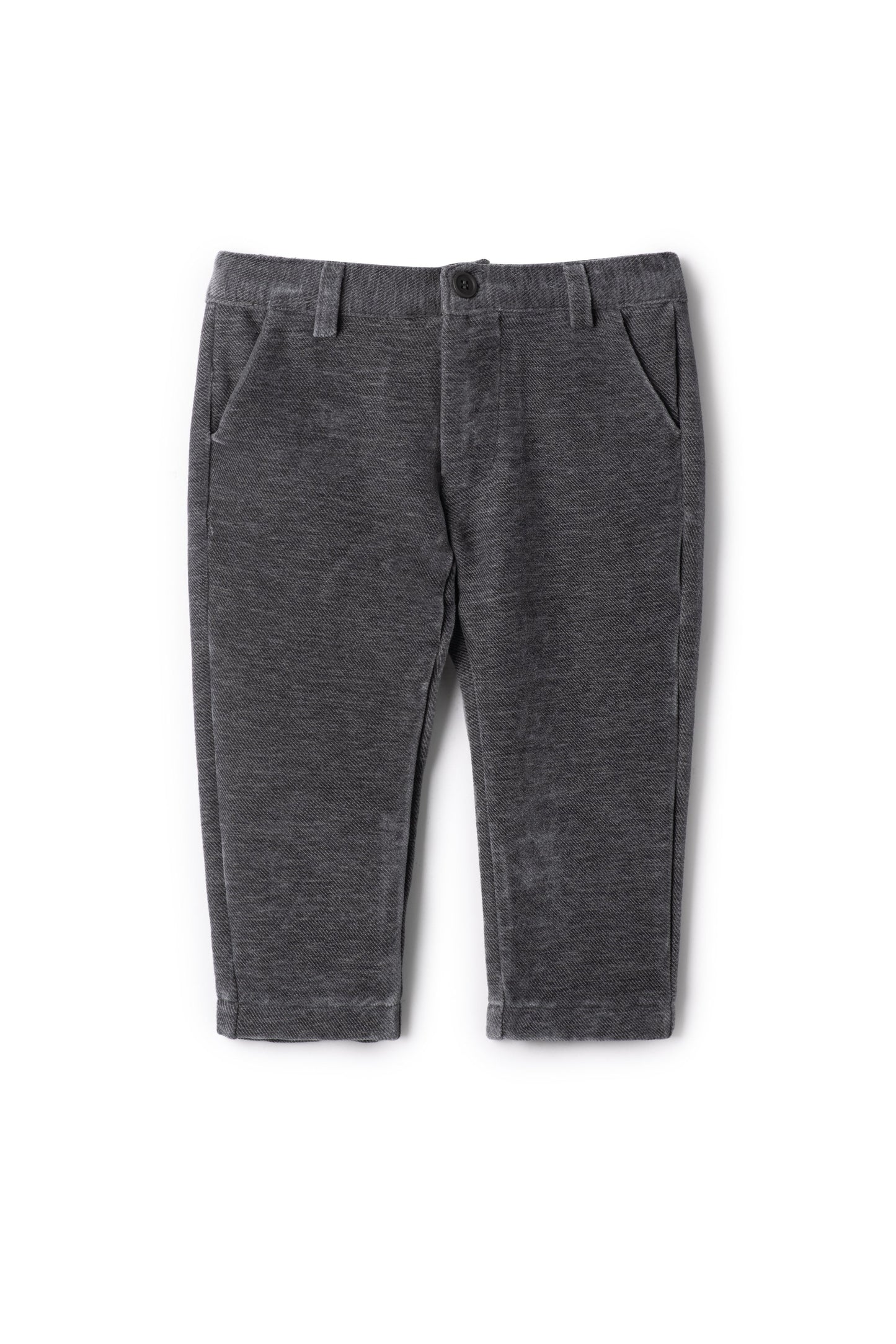 Velvet Dress Pants Charcoal