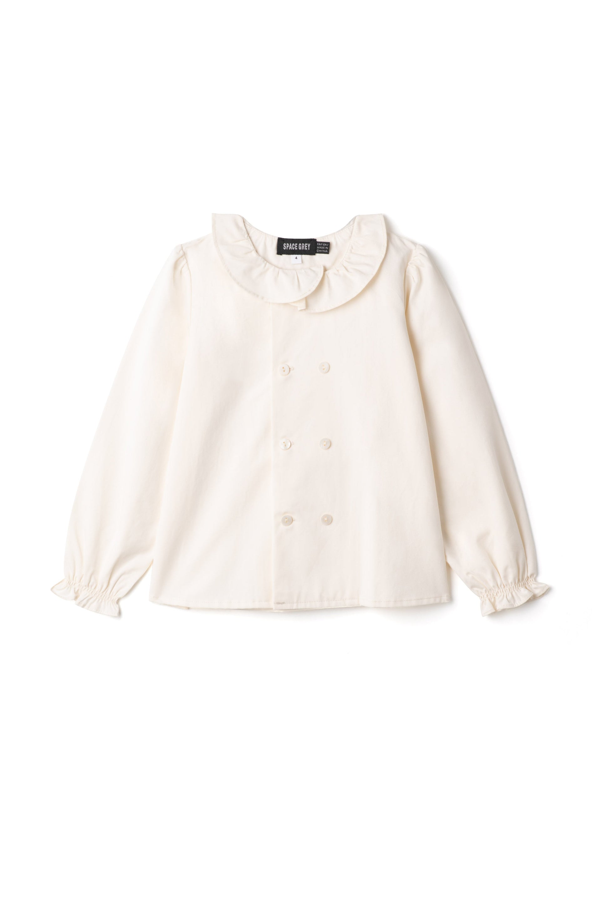 Double Breasted Woven Top