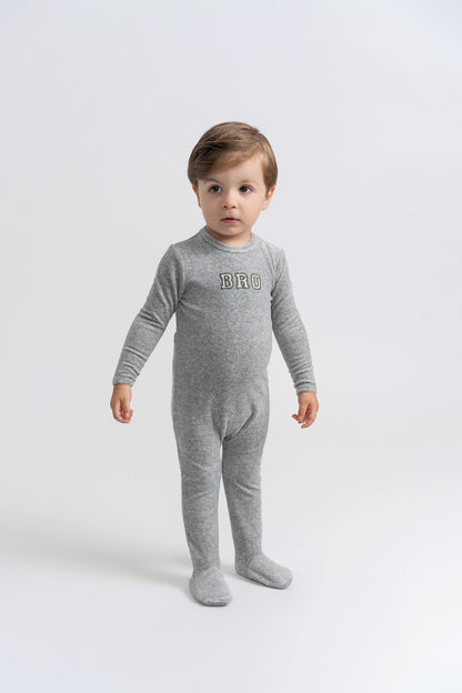 Bro Applique Onesie