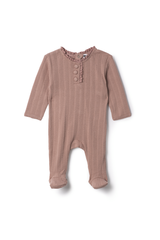 Pointelle Onesie Blossom