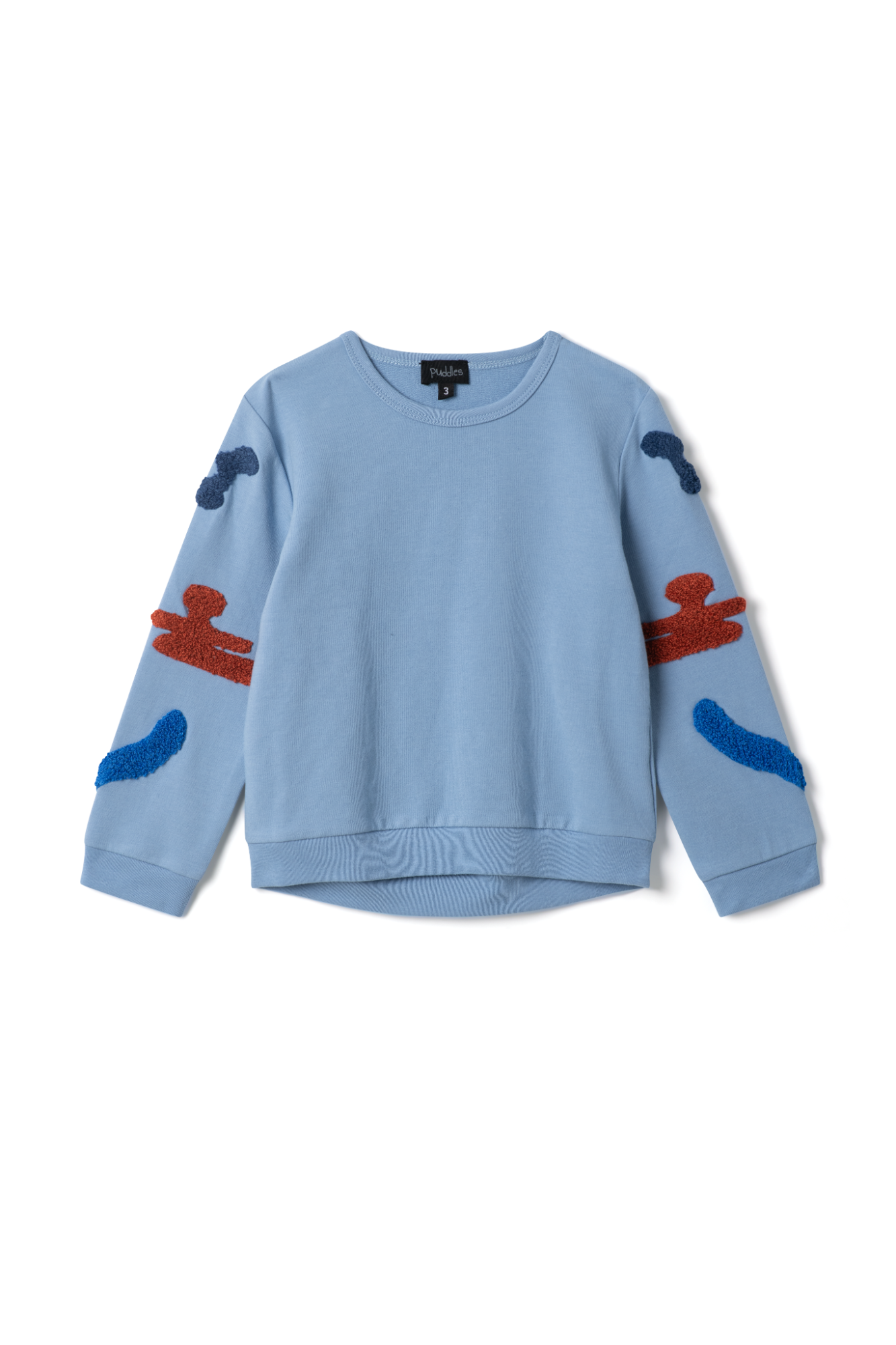 Hook Stitch Sweatshirt Bluebelle