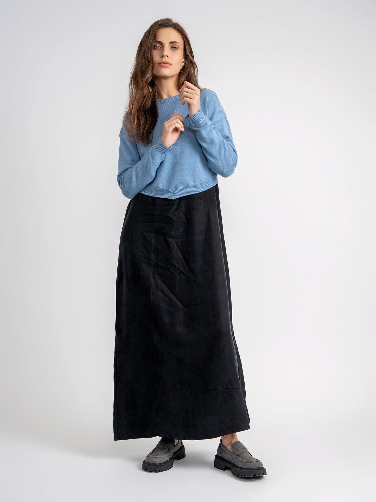 Knit Cropped Sweater