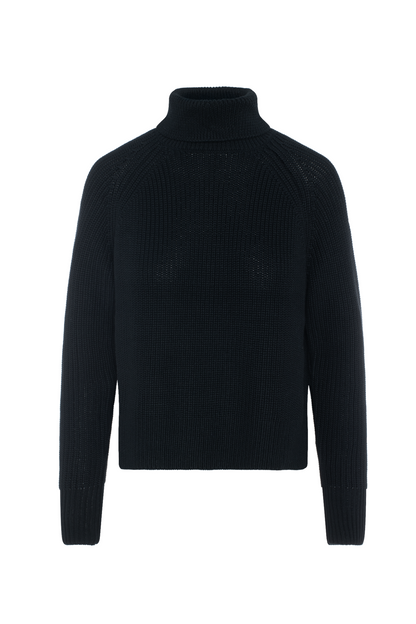 Chunky Knit Sweater Black