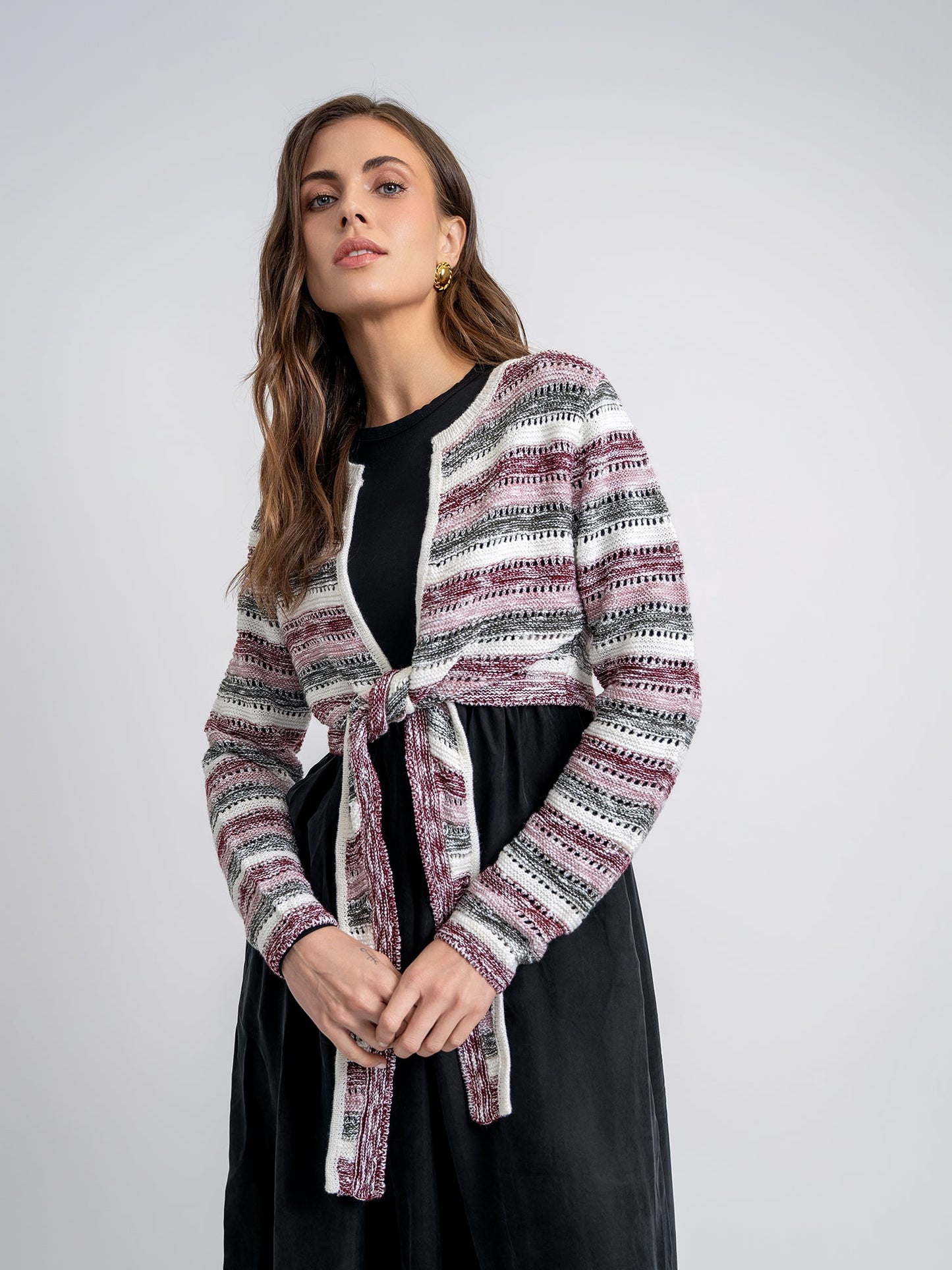 Crochet Cropped Cardigan