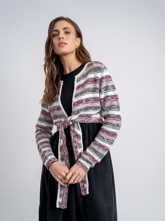 Crochet Cropped Cardigan