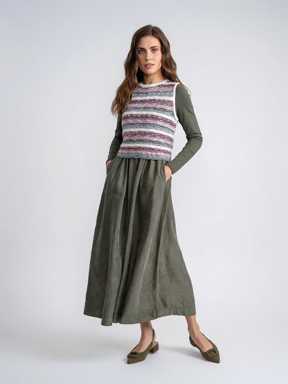 Crochet Cropped Vest