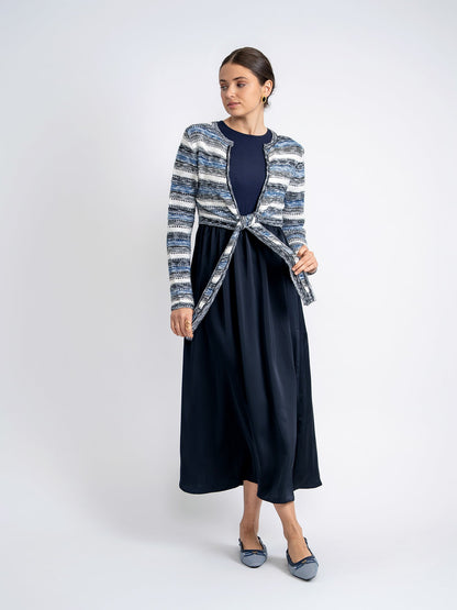 Modal Satin Slip Dress