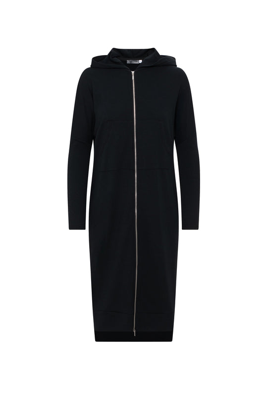 Zip Up Hoodie Dress
