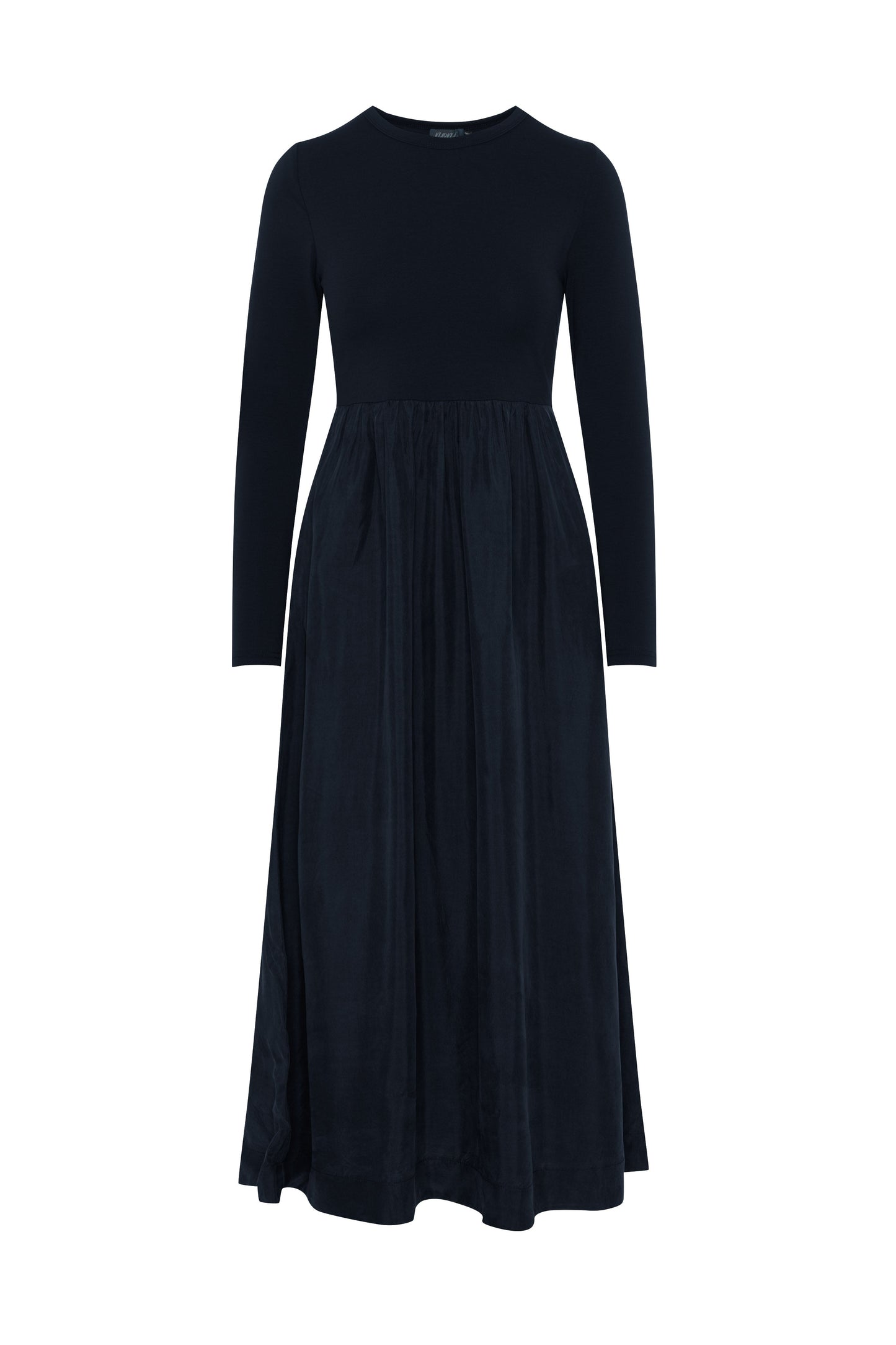 Suede Dress Midnight Blue