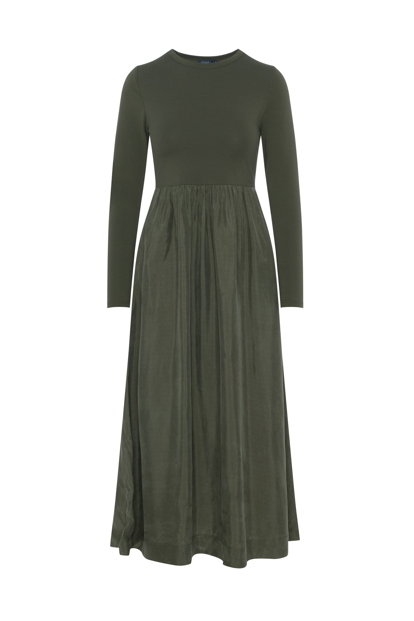 Suede Dress Olive