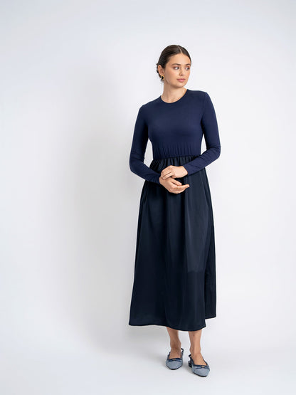 Modal Satin Slip Dress