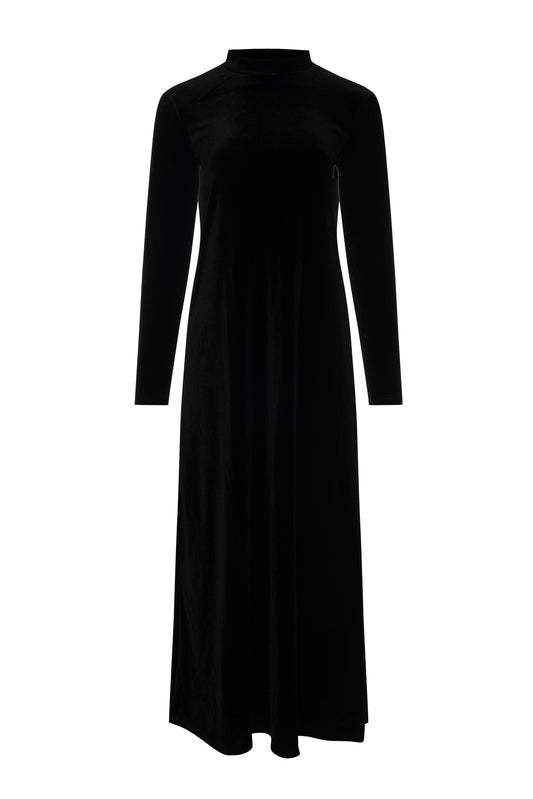 Velour Robe Black