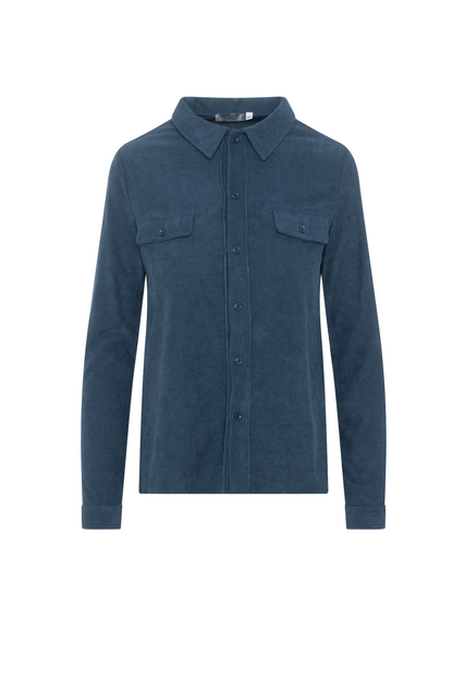 Corduroy Shirt Blue