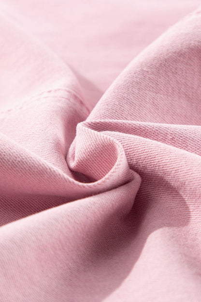 Knot Straps Denim Overalls with Pockets