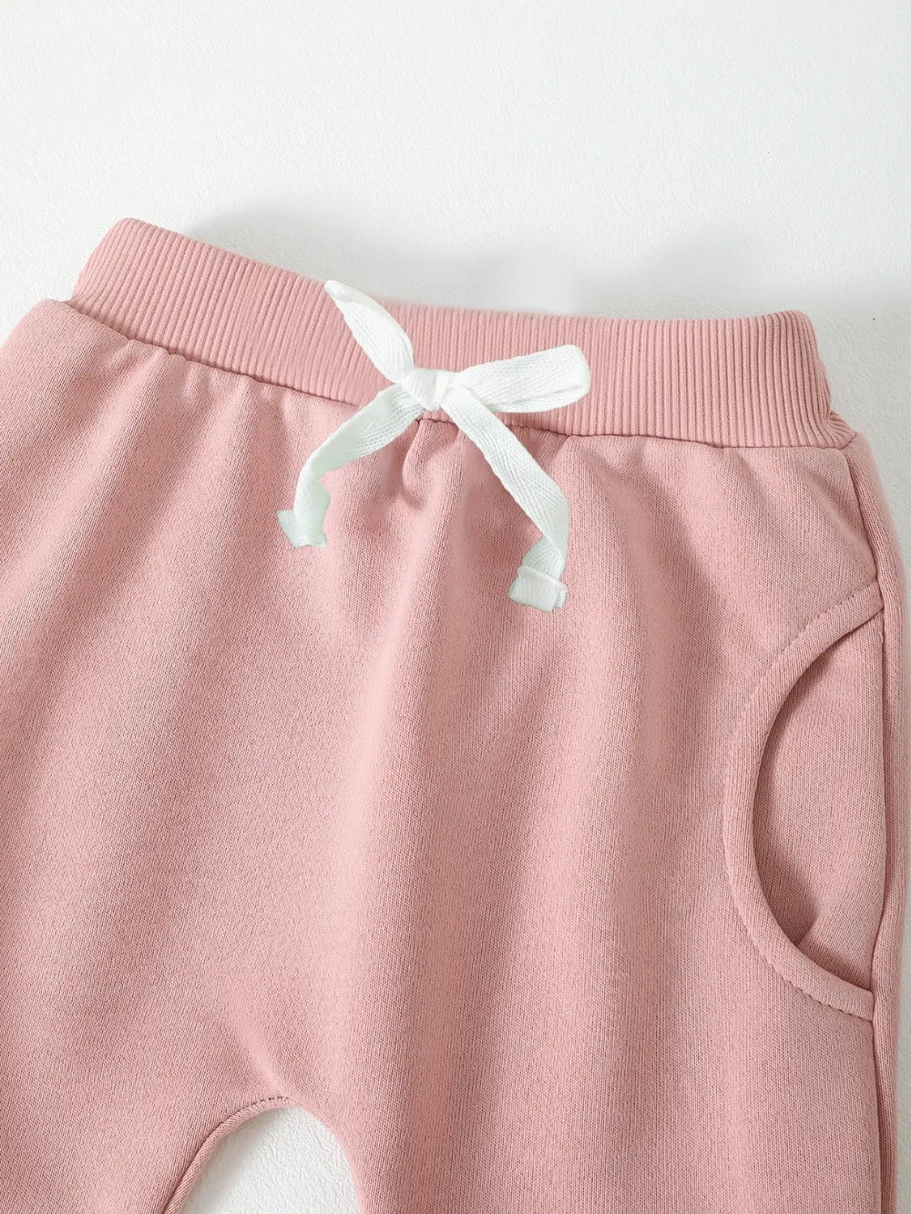 Children's Letter Graphic Sweatshirt and Pants Set