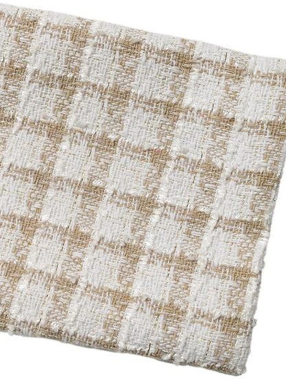 Plaid Button-Front Long Sleeve Outerwear