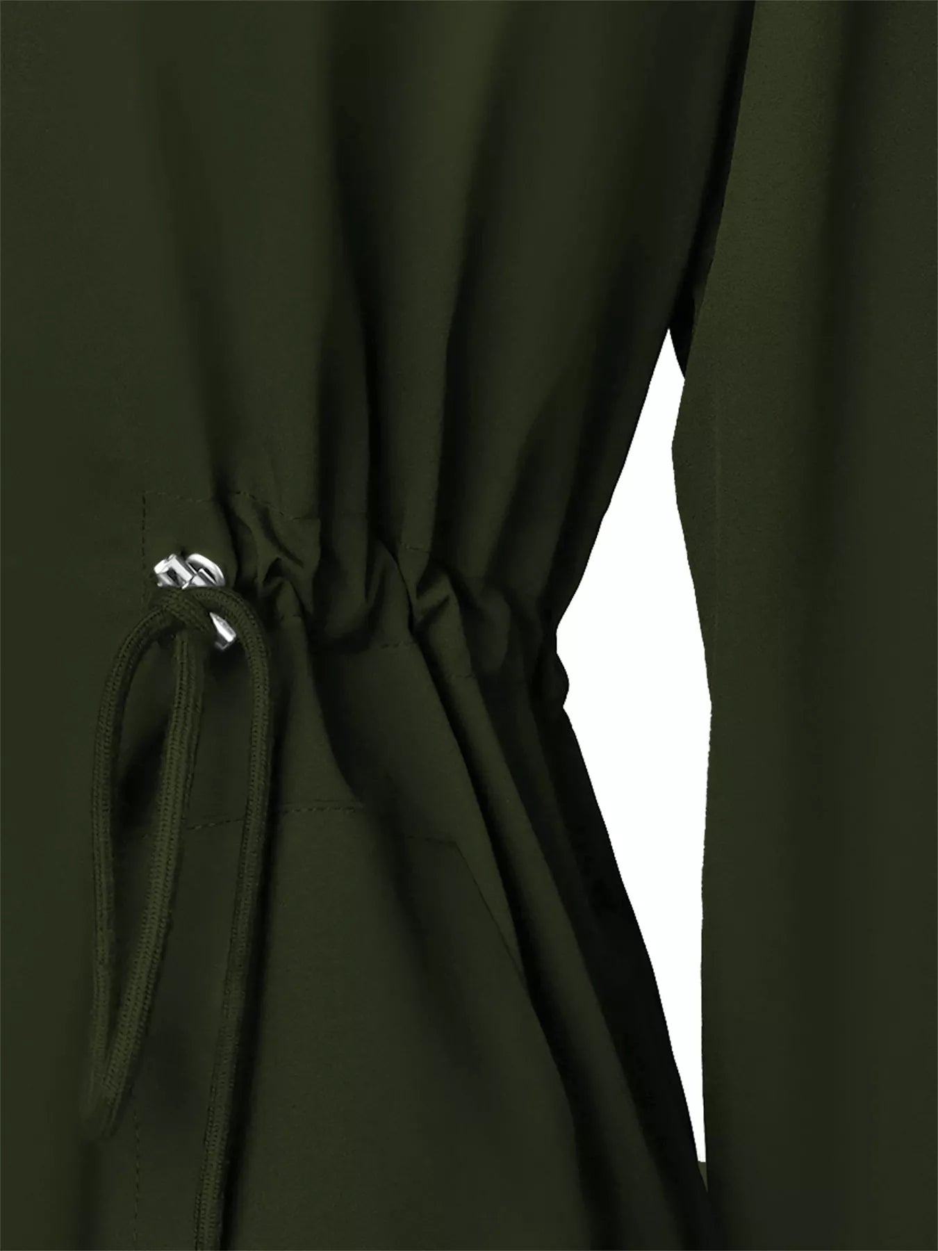 Zip Up Waterproof Hooded Outerwear