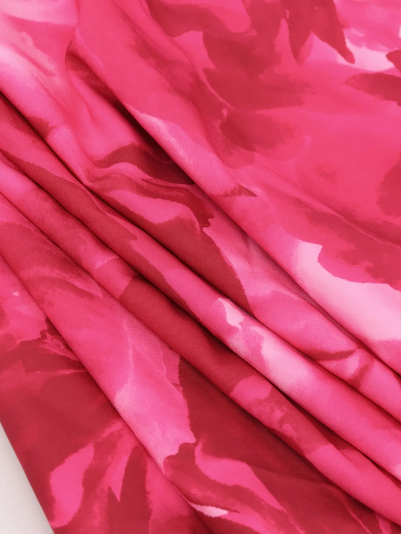 Floral Print Square Neck Wide Leg Jumpsuit