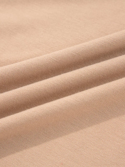 Braided Trim Puff Sleeve Dress