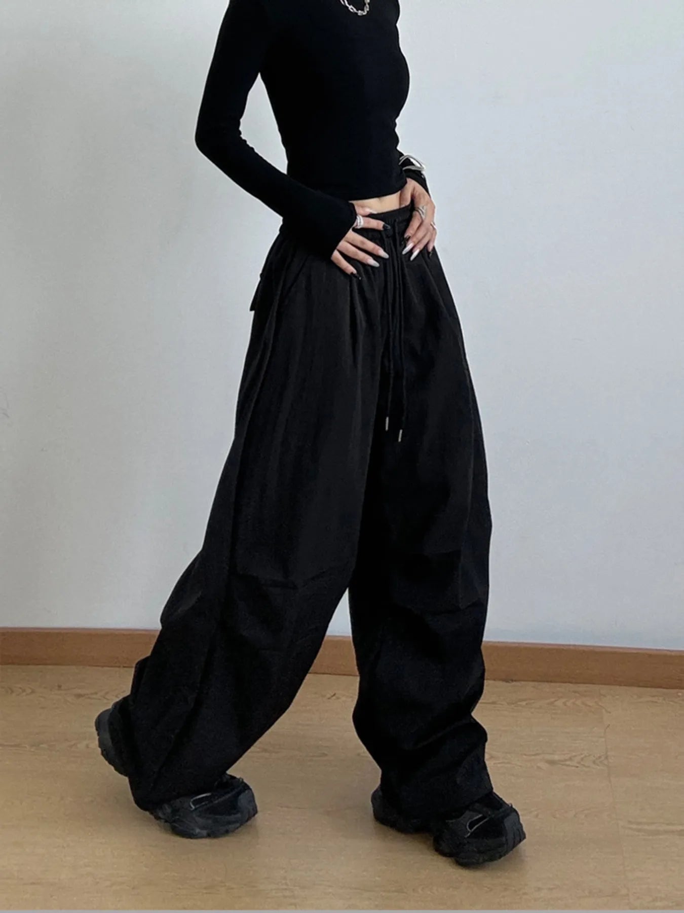 Oversized Wide Leg Pants