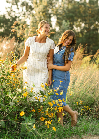 Ada Denim Midi Dress