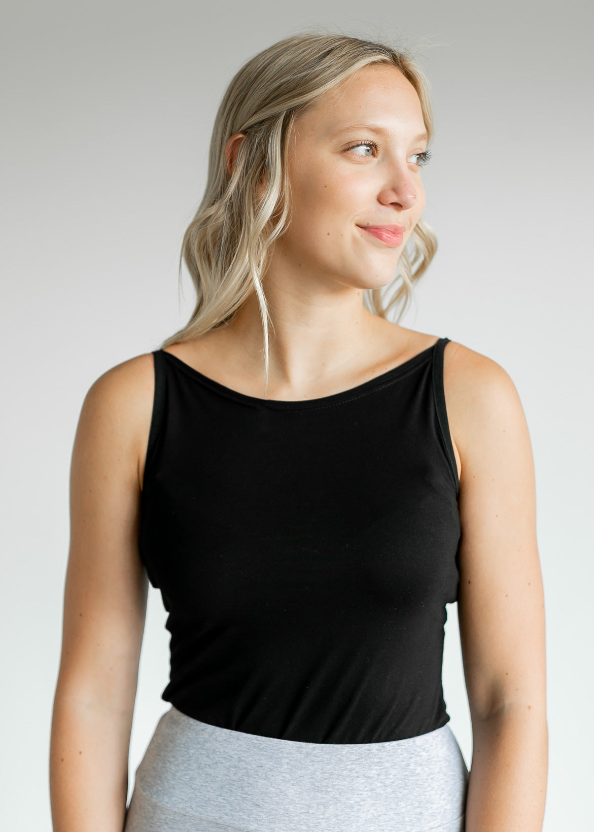 Adjustable Layering Cami Black