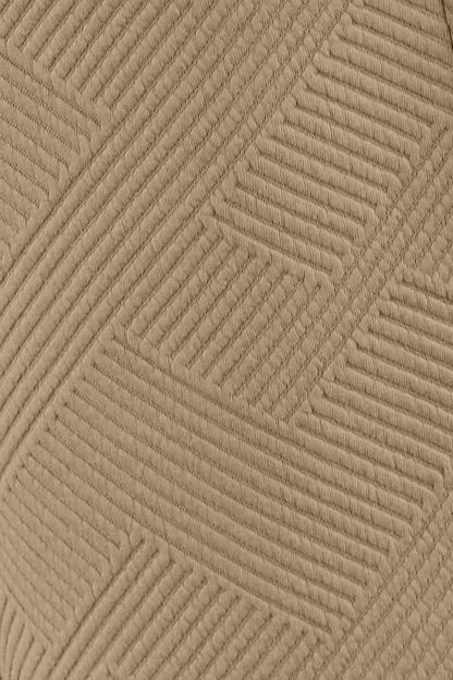 Textured Drawstring Waistband Pants and Top Set