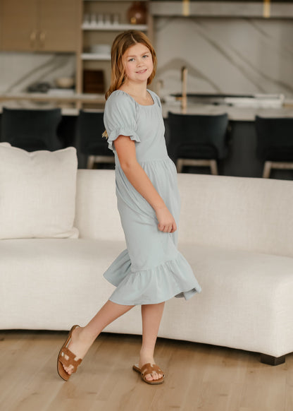 Girl's Aubriel Midi Dress - FINAL SALE
