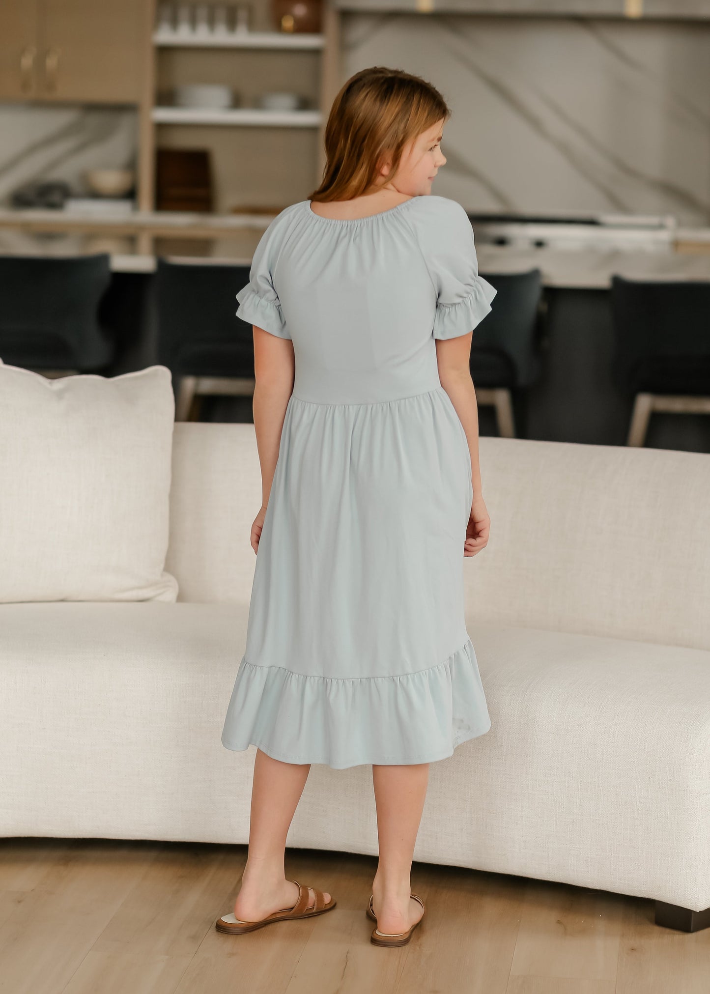 Girl's Aubriel Midi Dress - FINAL SALE