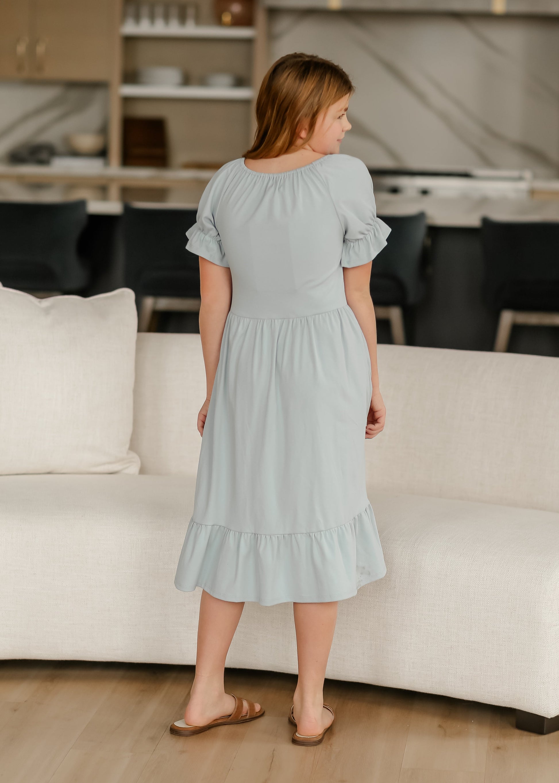 Girl's Aubriel Midi Dress - FINAL SALE