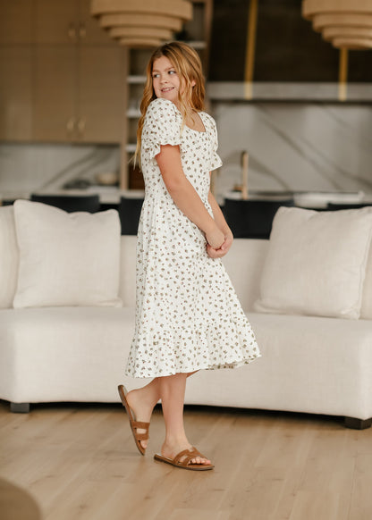 Girl's Aubriel Midi Dress - FINAL SALE