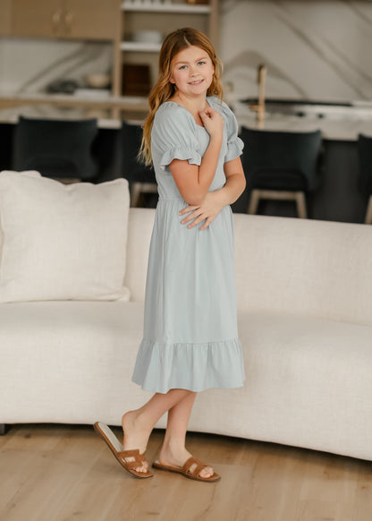 Girl's Aubriel Midi Dress - FINAL SALE