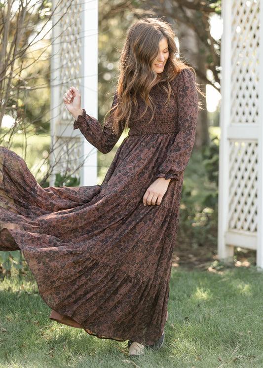 Aurora Smocked Maxi Dress