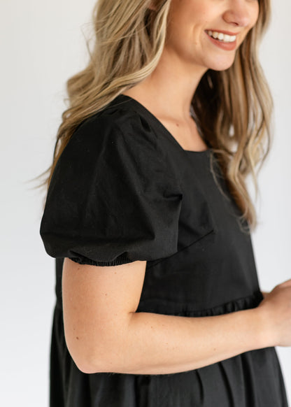 Ava Square Neck Midi Dress