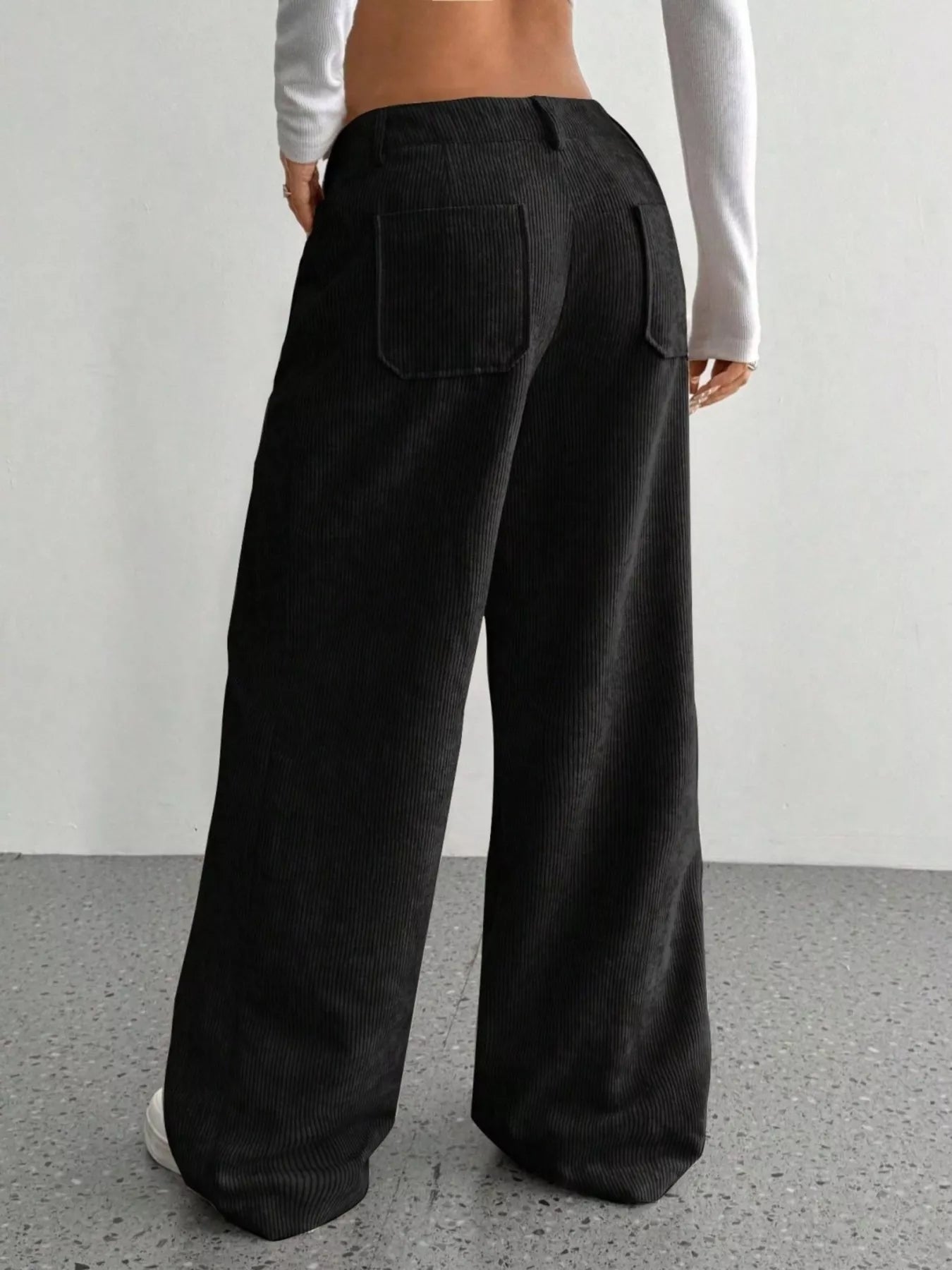 Wide Leg Corduroy Pants