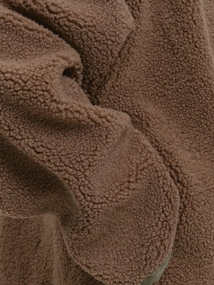 Cozy Sherpa Dropped Shoulder Sweatshirt