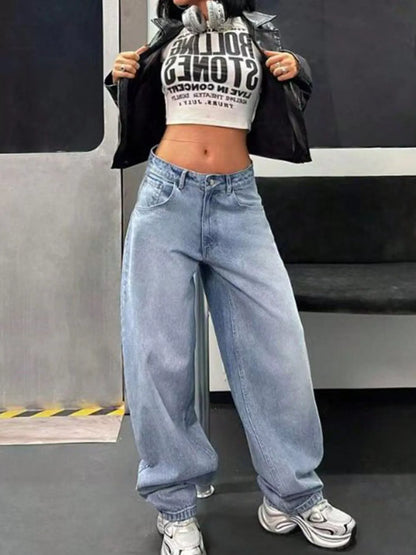 Baggy Wide Leg Jeans